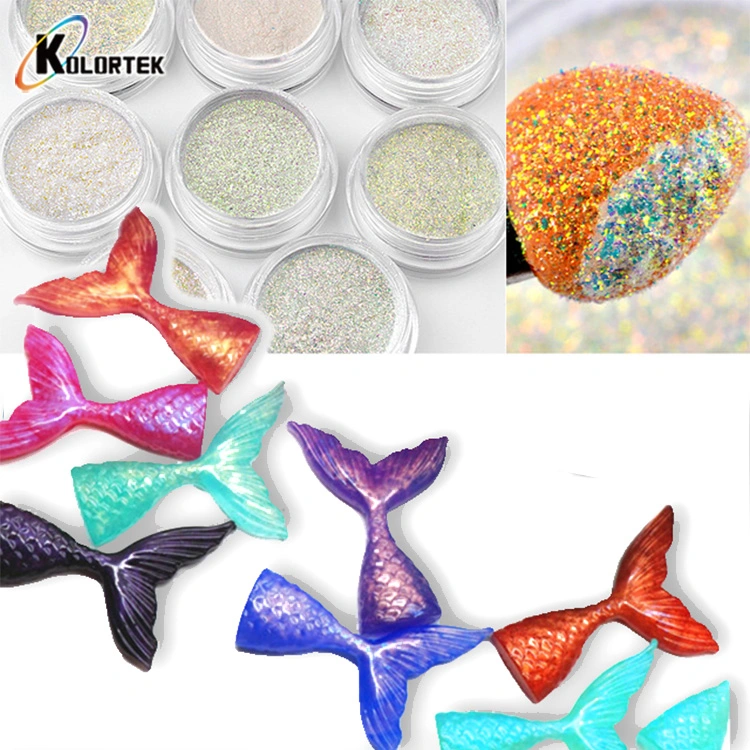 New Luminaura Rainbow Chrome Aurora Powder for Nail Art