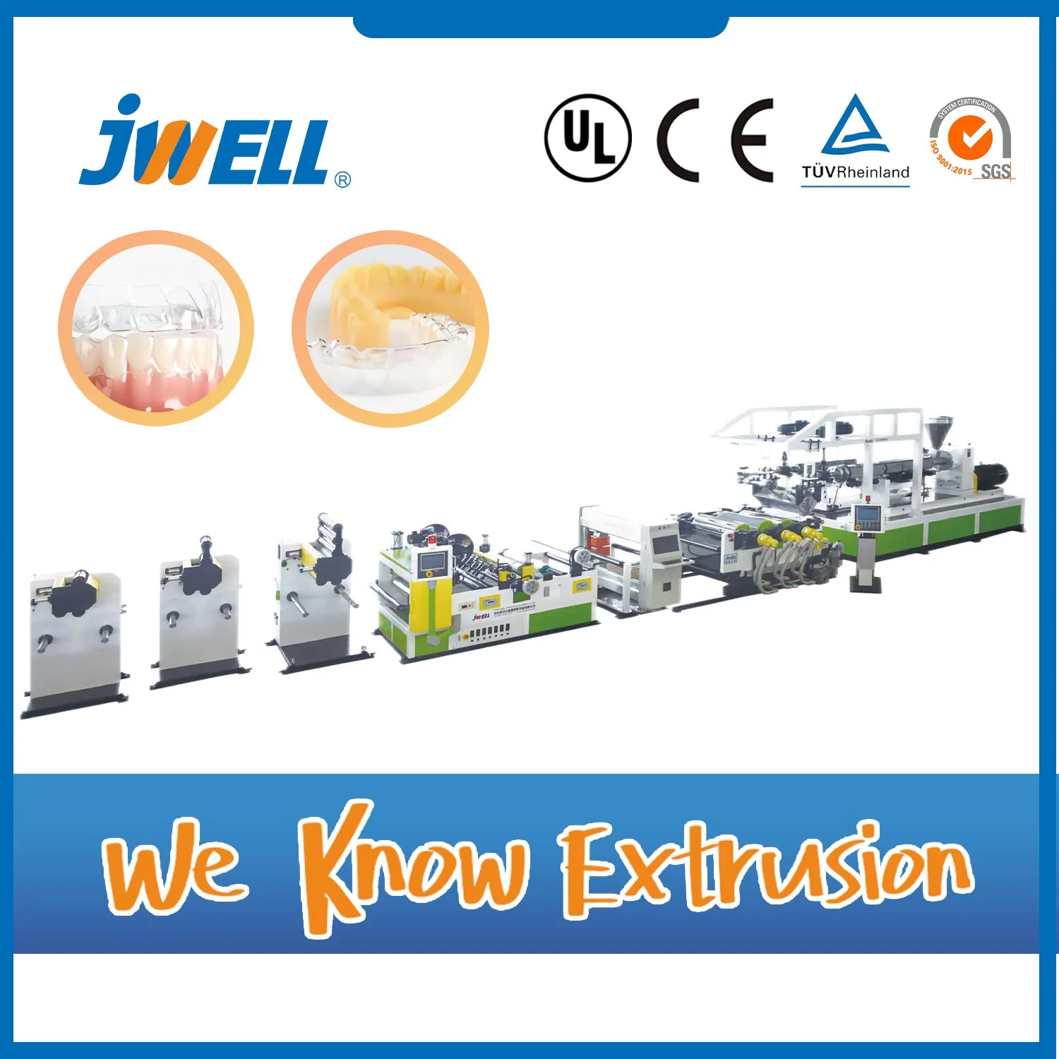 Jwell TPU Invisible Braces Production Line