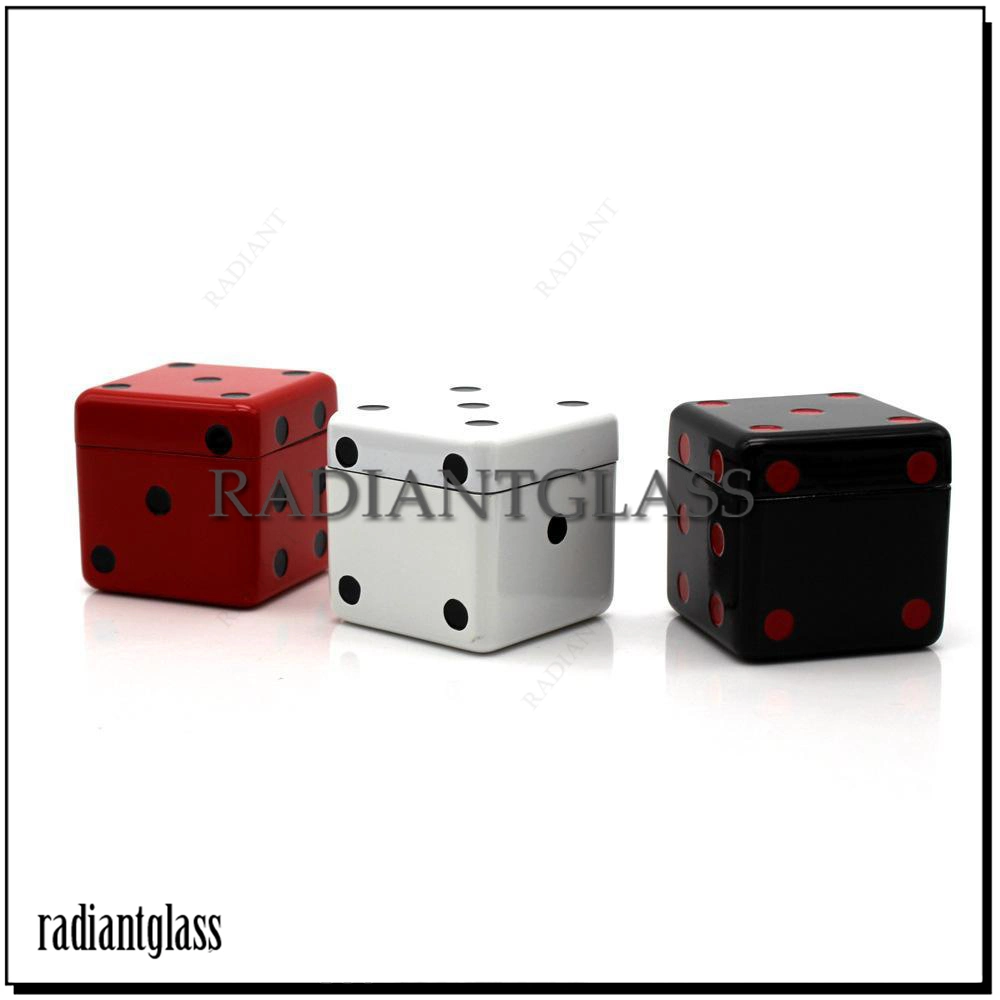 China Wholesale/Supplier Special Design Dice Metal Herb Grinder Smoking Accessories