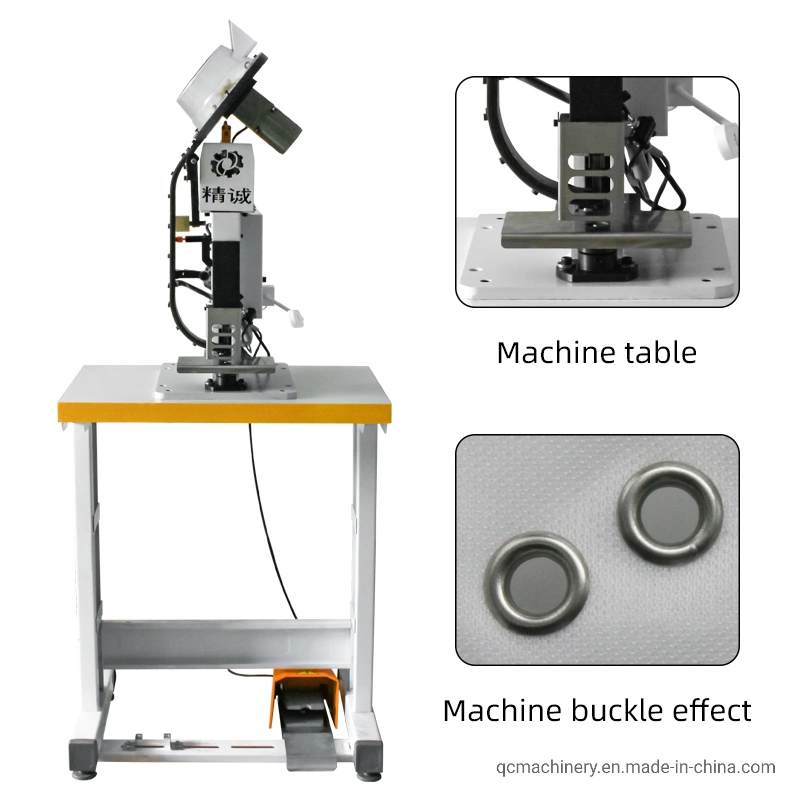 Semi Automatic Buttonhole Eyeleting Machine Eyelet Placing Machine