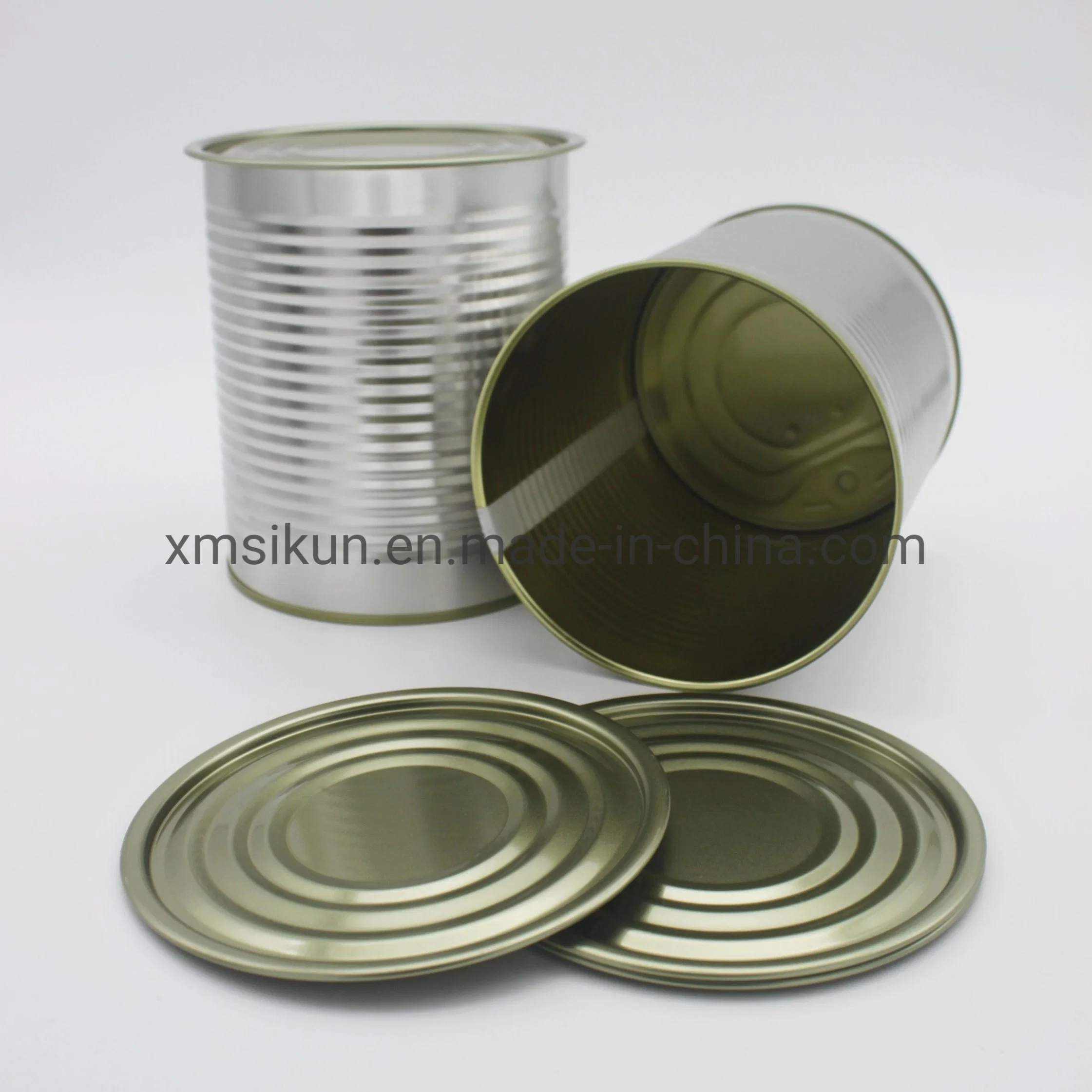 Low Price Sale 9121# High quality/High cost performance  Tinplate Metal Tin Canned Vegetables and Fruits