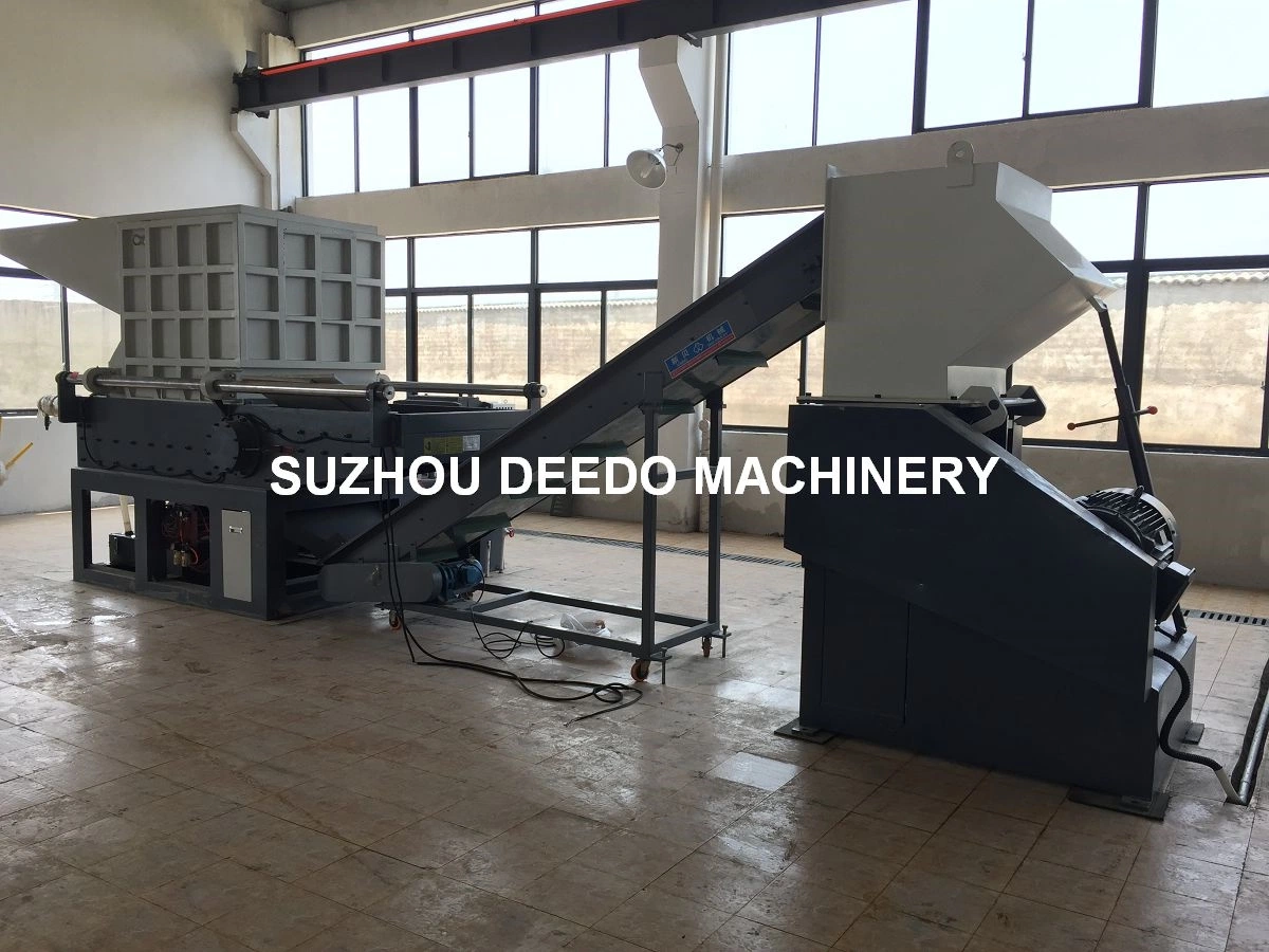 PVC PV PE PP Kunststoff Shredder Plastic Bags Recycling-Maschine