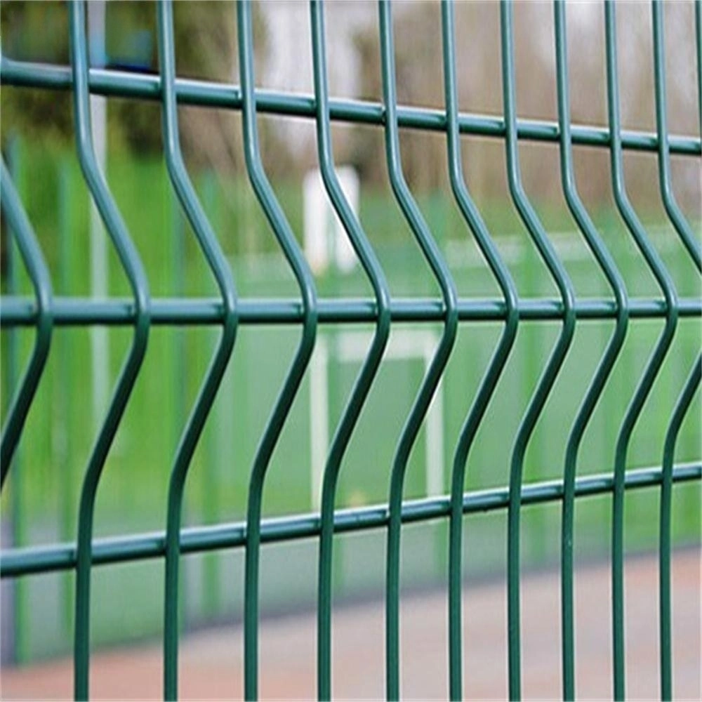 3D Curved Wire Fence/3D Curved Wire Mesh Fencing/3D V Fold Fence/3D Curvy Welded Wire Mesh