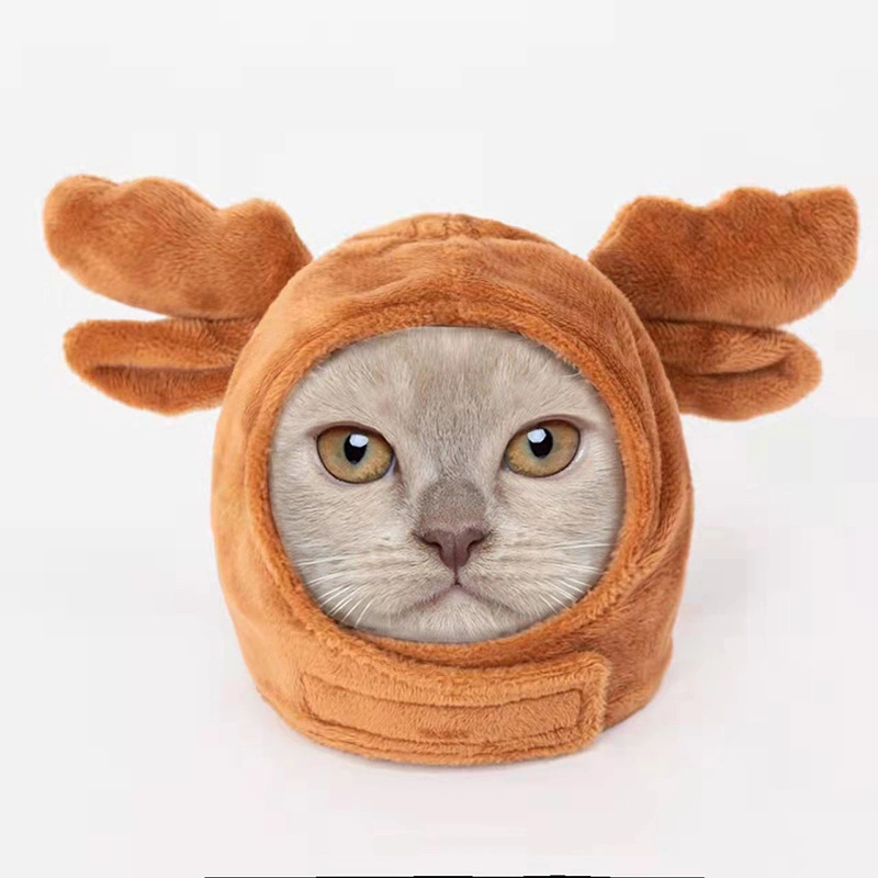 Cute Pet Cat Headgear Cartoon Dog Headgear Cat Hat Costume Party Cute New Products Pet Hat Apparel