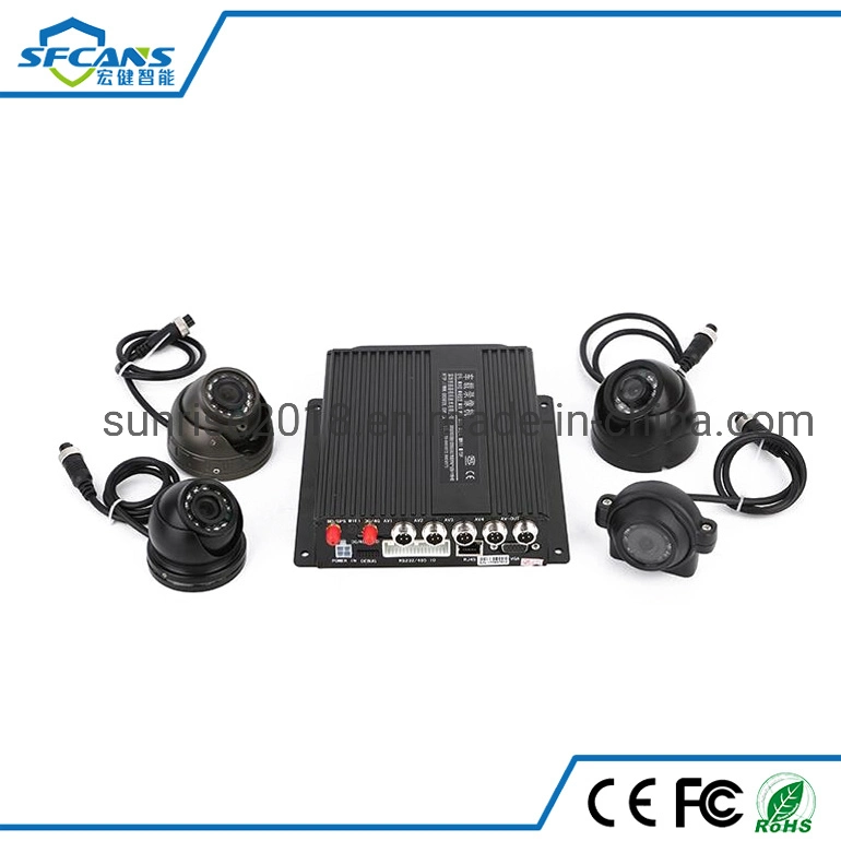 WiFi Security 3G 4G Driver Monitor CCTV Mdvr with GPS Tracking