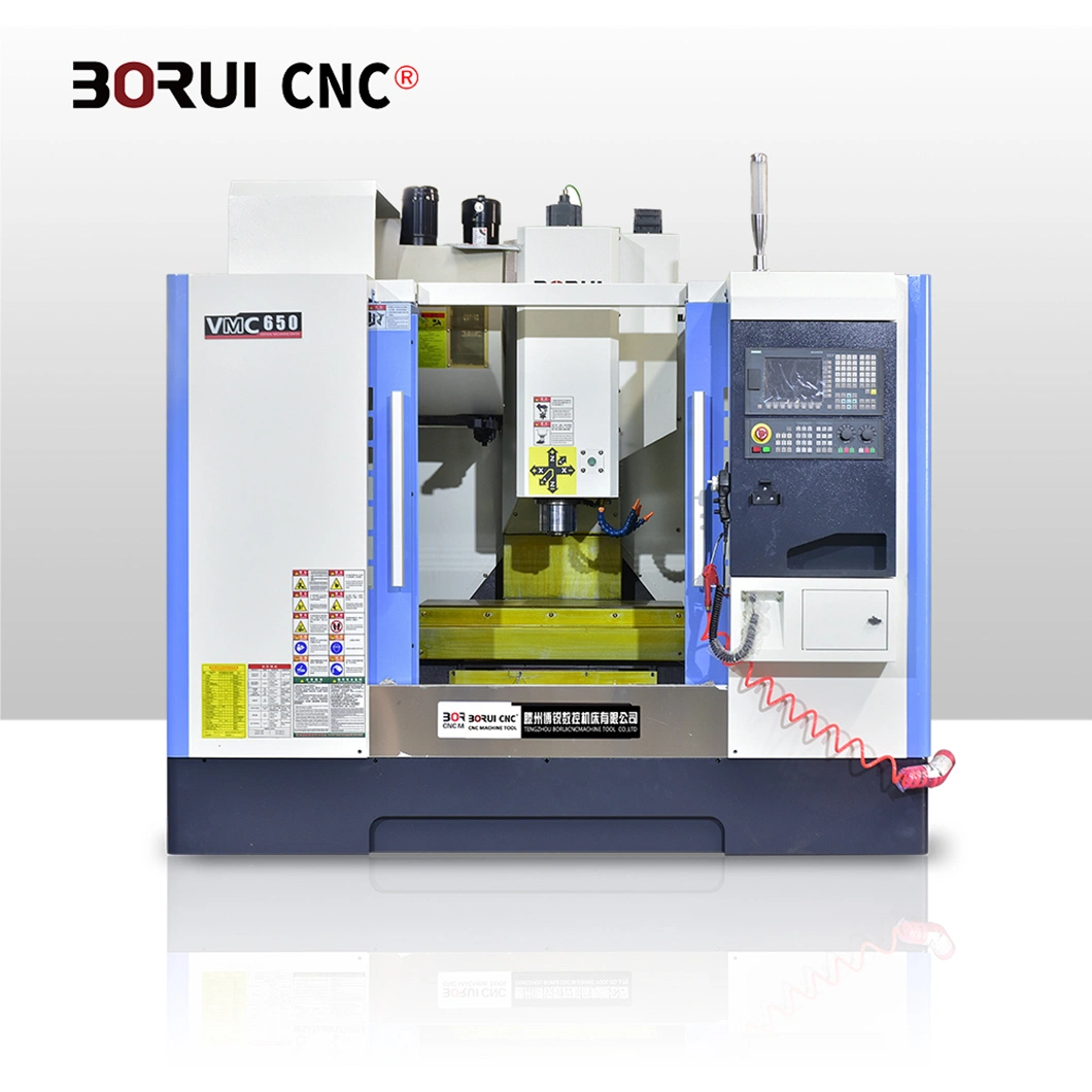 Vmc650 máquina de fresado CNC Centro de mecanizado vertical CNC de 4 ejes