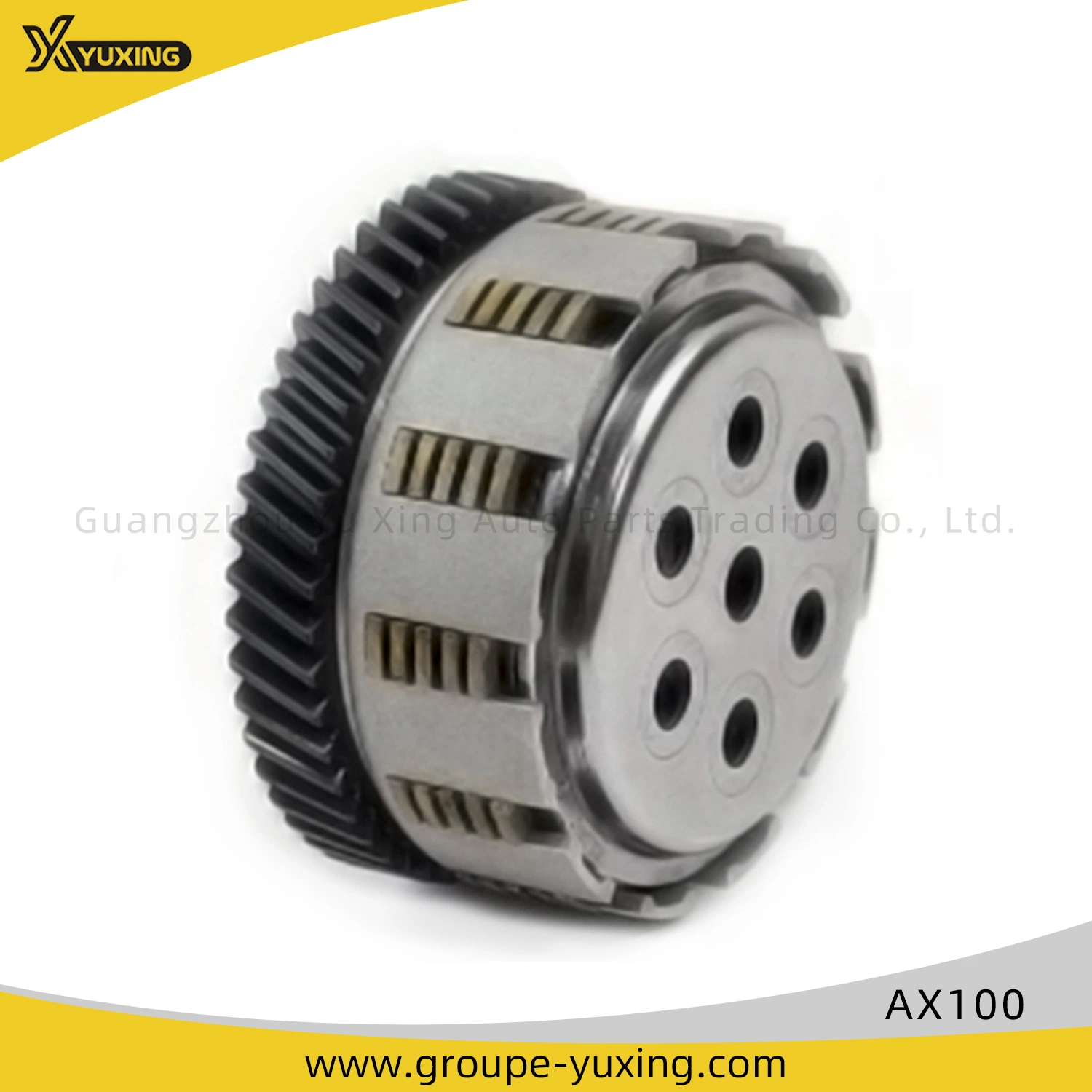 Hingh Qaulity Aluminum Alloy Motorcycle Engine Spare Parts Motorcycle Clutch with Clutch Plate