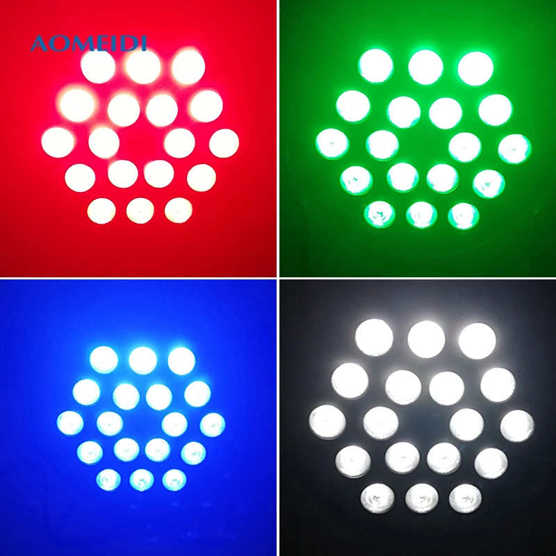 18X10W mano por lavar a mano PAR LED de 64 equipos de la luz de la etapa