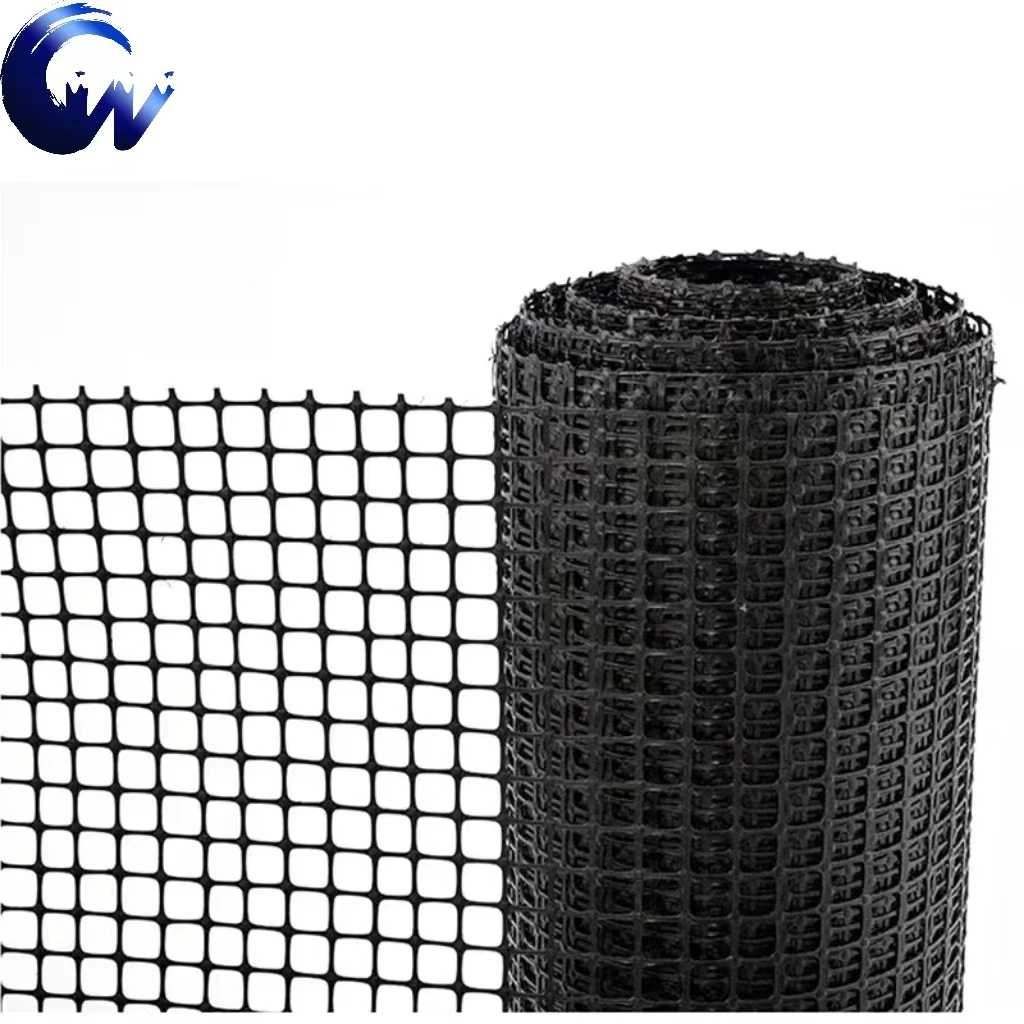 Tgsg50kn Bidirectional/Plastic Tensile Geogrid Is a Polymer Mesh Material with Square/Rectangular Shape