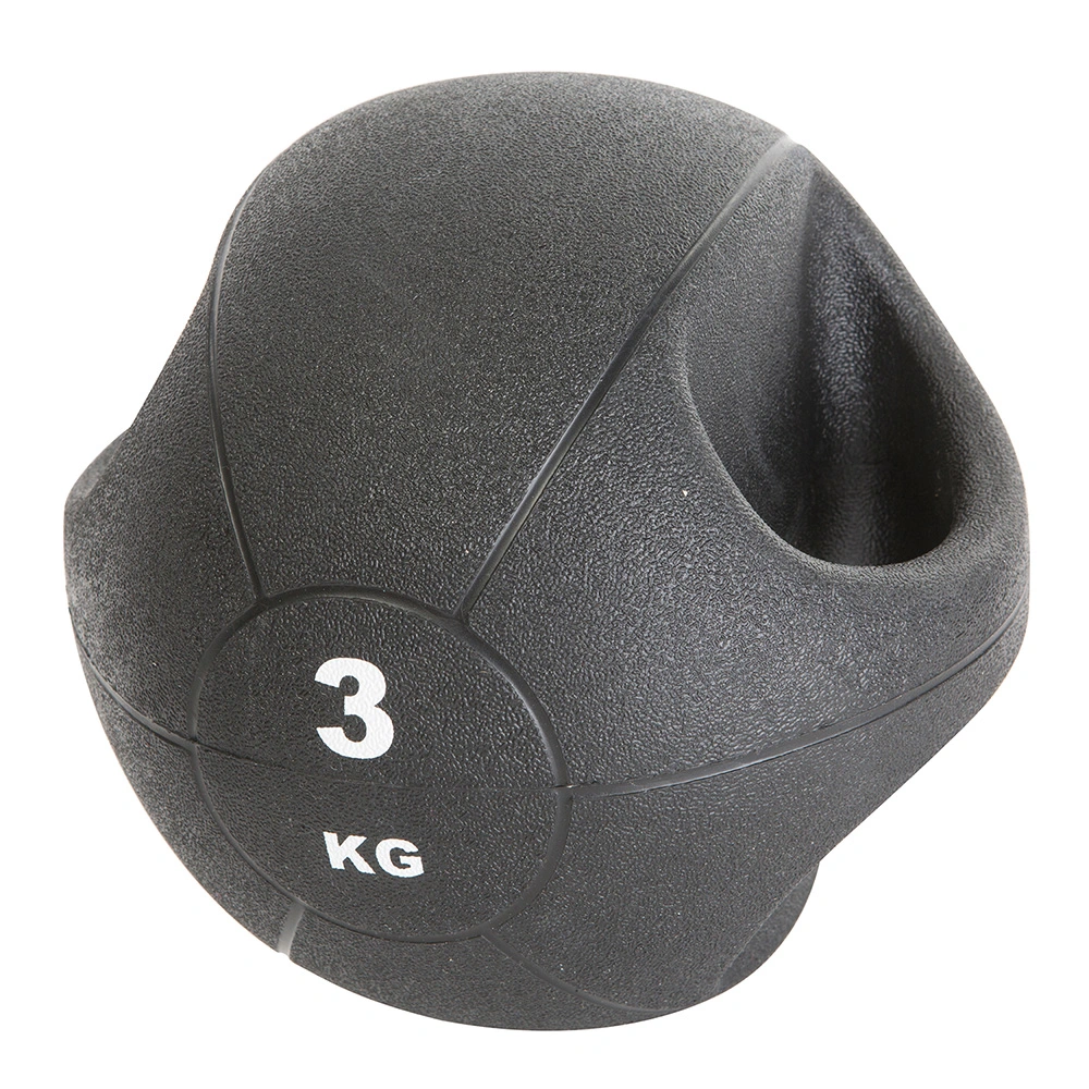 Balón medicinal con asas para ABS, Core, Crossfit, entrenamiento de fuerza