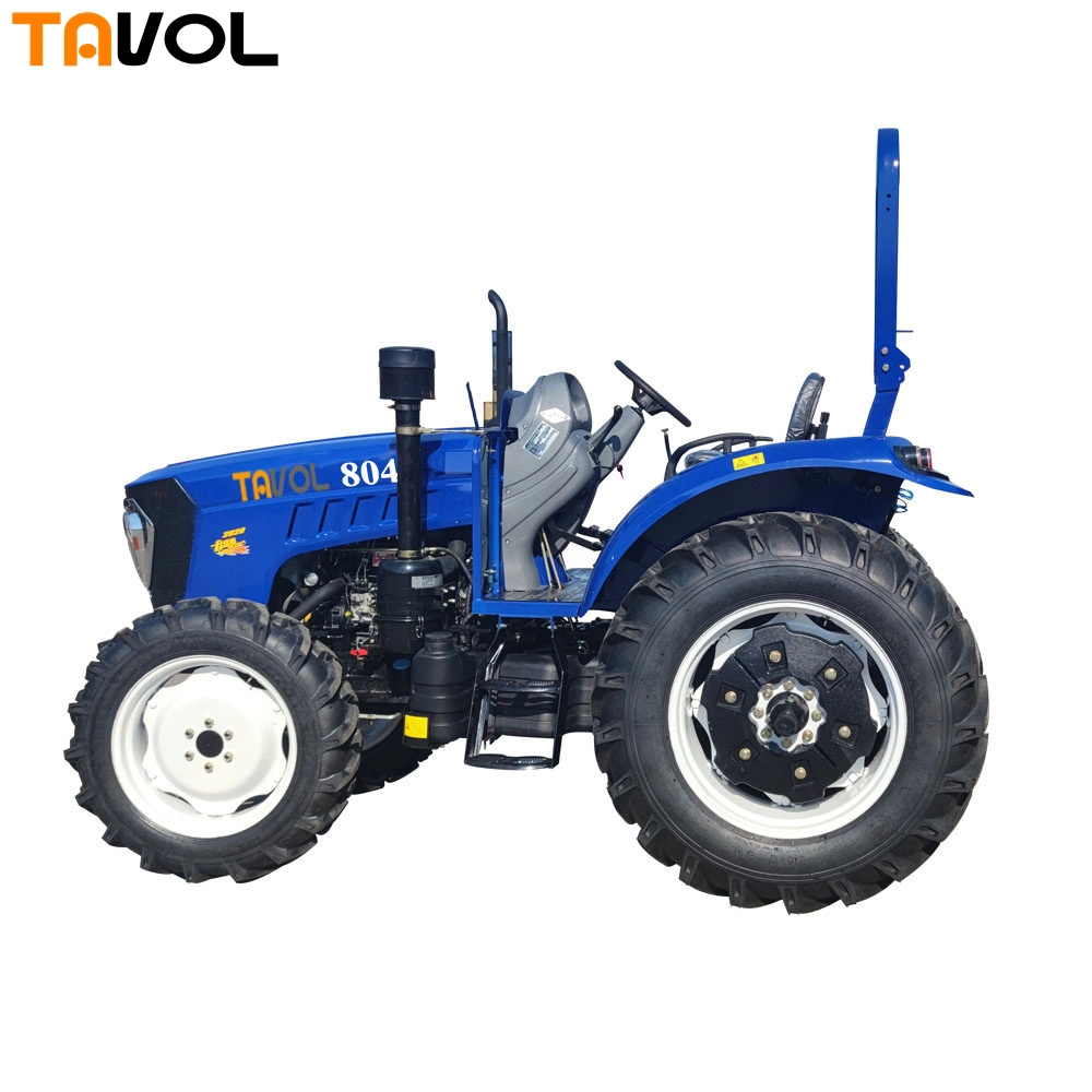 4WD Agriculture Tractor 4 Cylinder Engine 80HP Tractor for Hot Sale