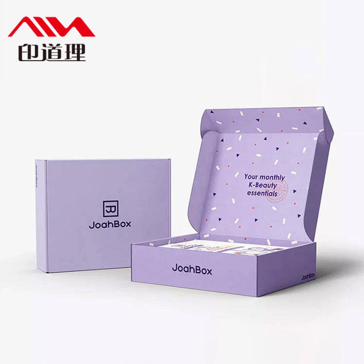 Wholesale Luxury Exquisite Customized Gift Corrugated Black Shipping Packaging Box