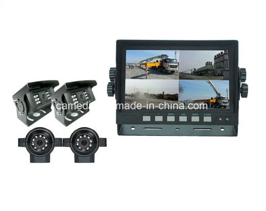 7 Inch Rear View Quad Monitor Bus Heavy Duty 24V Forklift RV Truck Vehicle Ahd TFT 7 Inch HD LCD Car Monitor