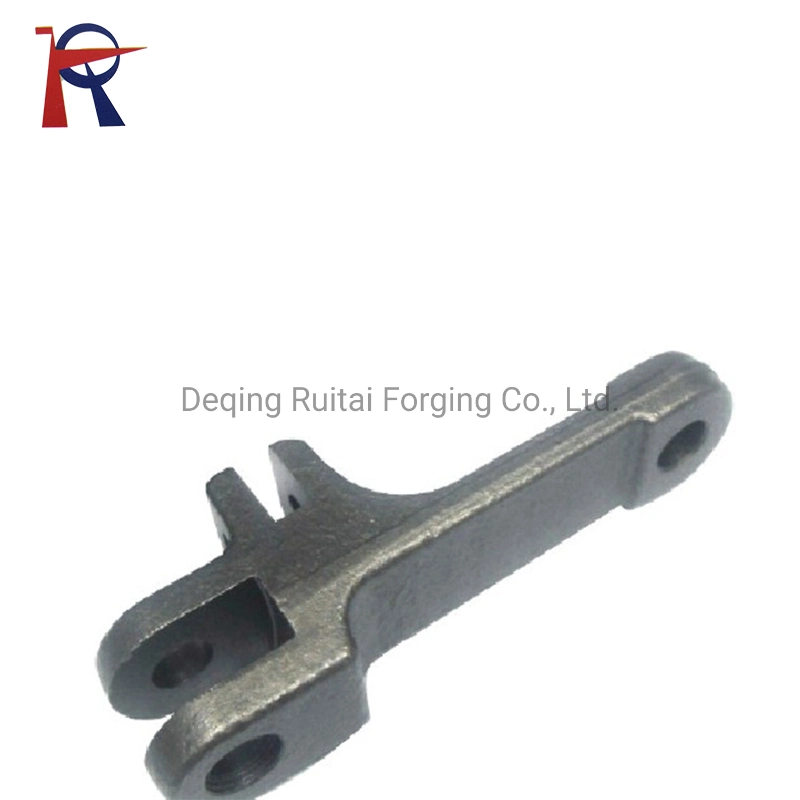 China Factory of Drop Forged Forging Part and Metal Forged Machinery Machining Parts for Scraper Conveyor Steel Forging Link Forging Part Mining Line Pitch 142