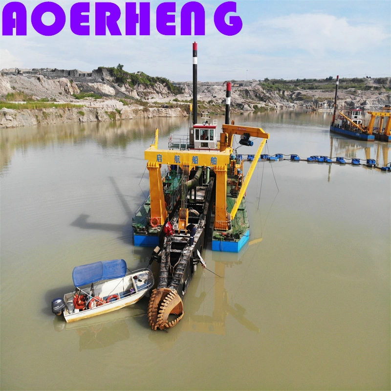 Diesel Engine Power Cutter Suction Sand Dredging Equipment for River