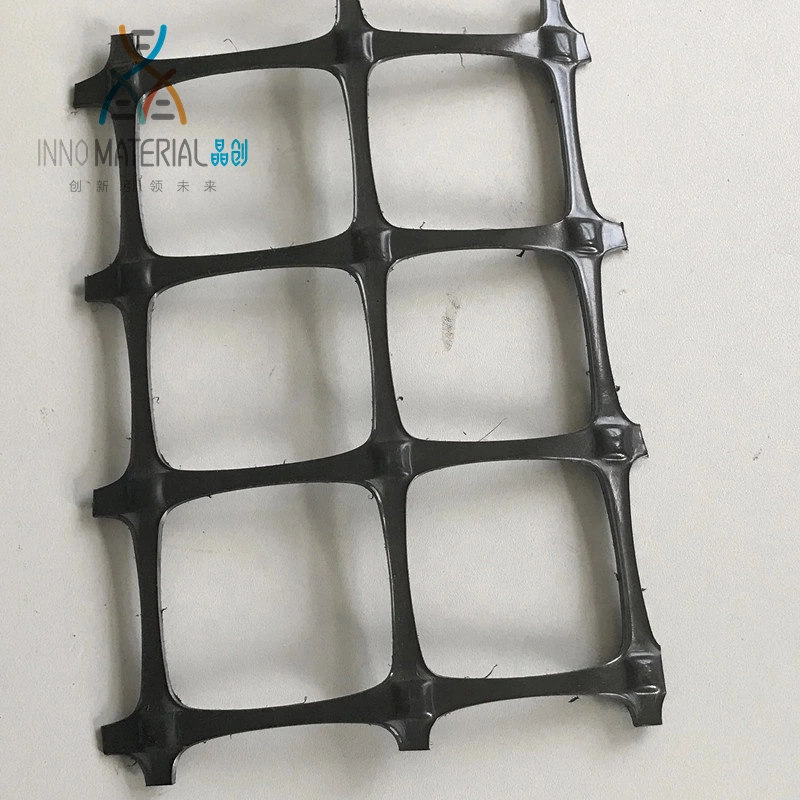 Width 1-6m Polymer High Strength and Bearing High Stability and Tensile Plastic Geogrid for National Defense Engineering