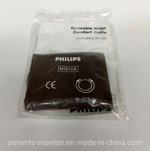 Philips Resusable Pediatric Cuff 14-21.5cm M1572A Medical Equipment