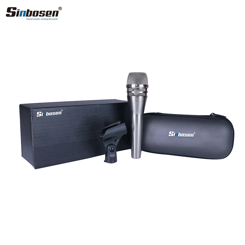 Sinbosen Handheld Vocal Microphone Ksm8 Professional Wired Microphone for Karaoke