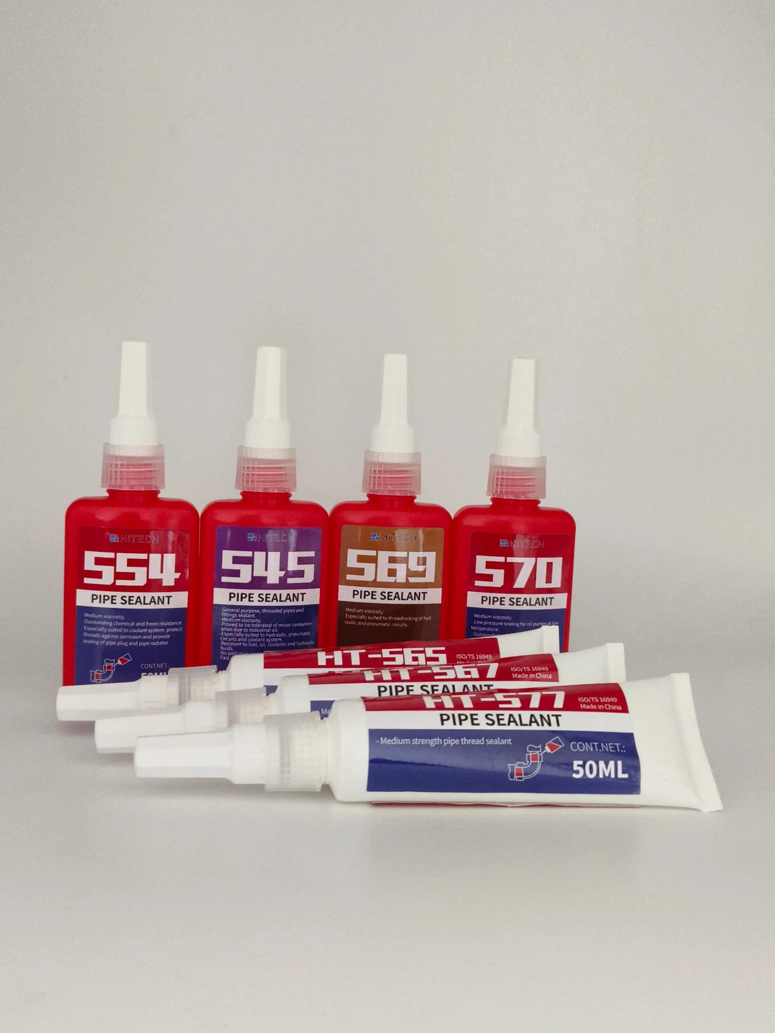 Great White Pipe Joint Compound with PTFE, Pipe Thread Sealant 567