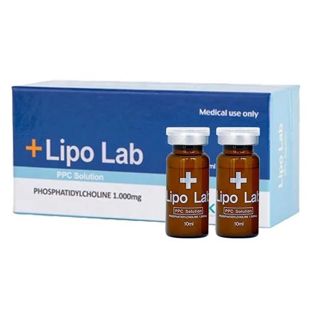 Lipo Lab de alta calidad 10ml*10vials pérdida de peso Deoxicolato de sodio PPC Solución Liposis para la grasa corporal