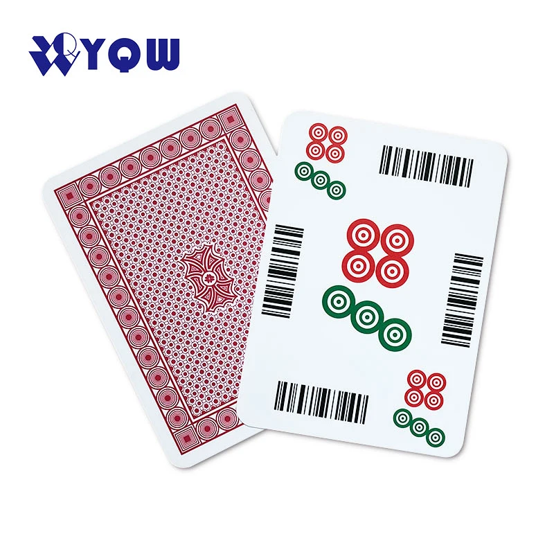 Custom RFID PVC UHF Paper Playing Cards Poker Set Poker Cards