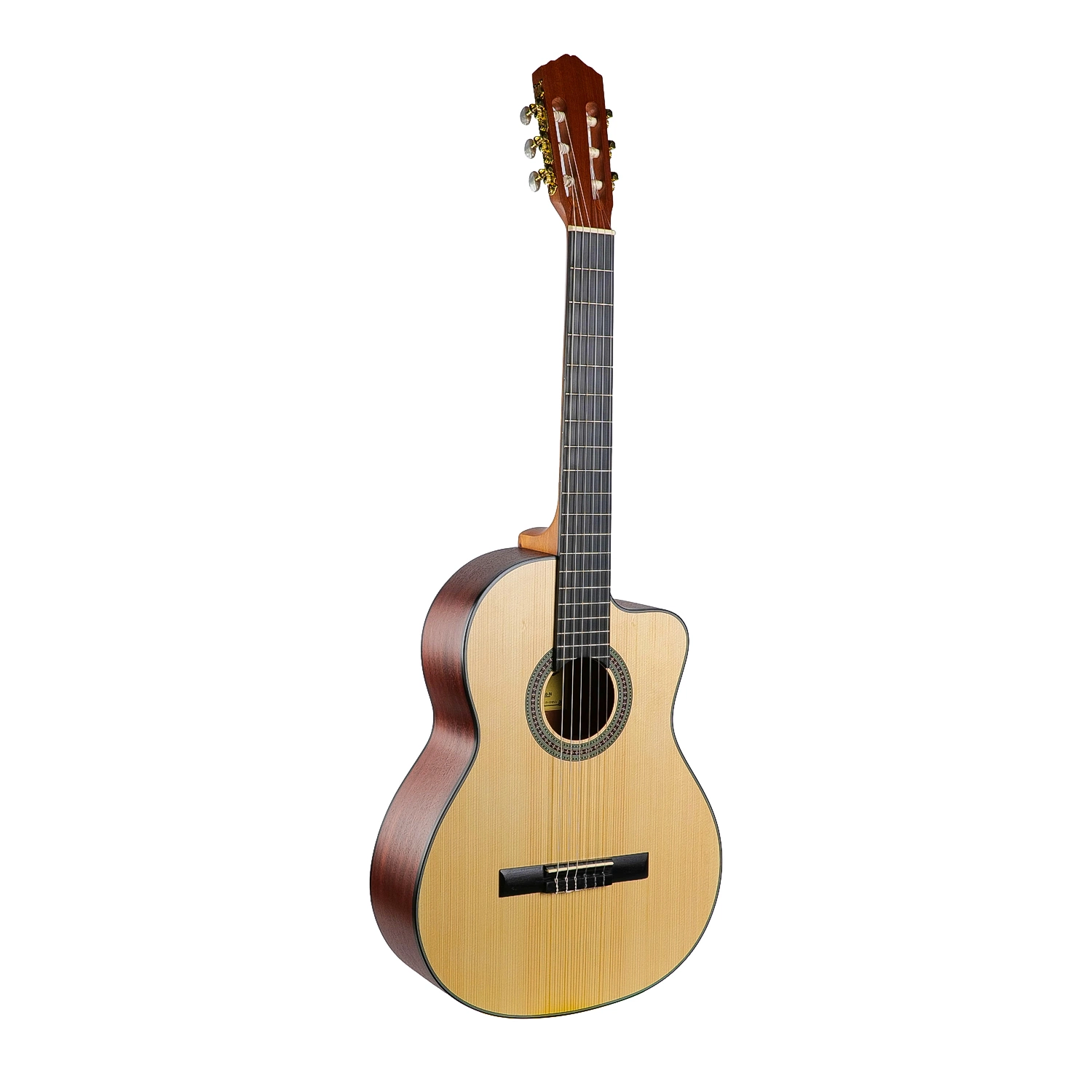 Cgm-10 Great Value Classical Guitar Model, Spruce Top with Sapele B&S. Hot Sale in EU Market