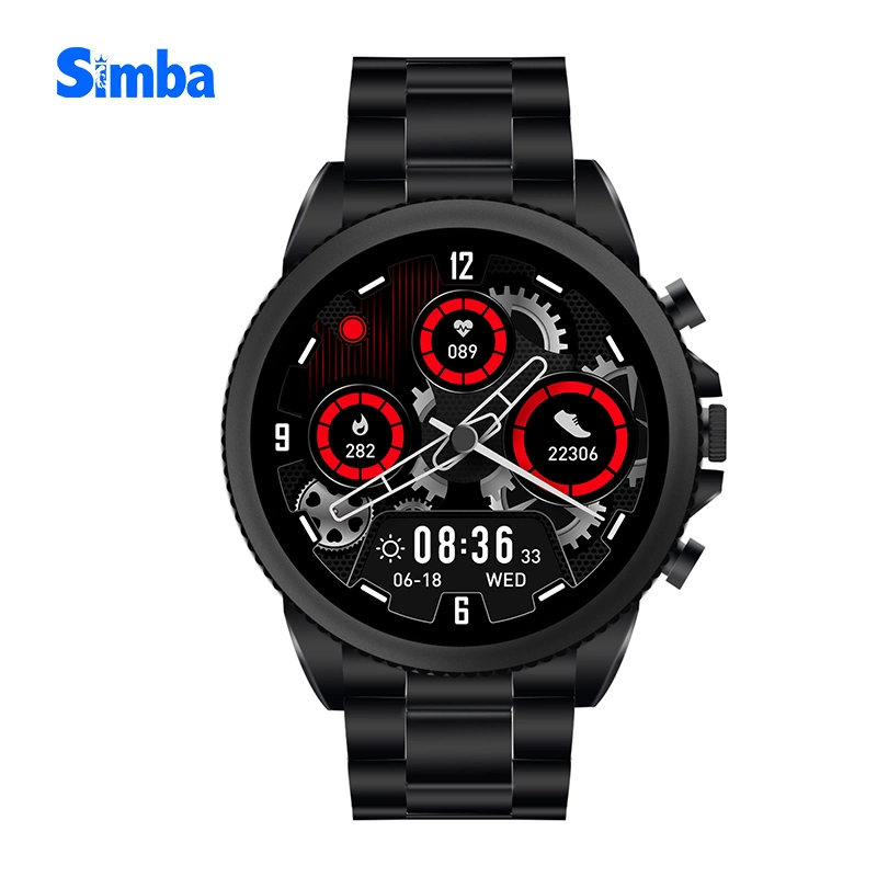 De modo Dual Bluetooth Pantalla Ronda 1,28 C08 Impermeable reloj inteligente