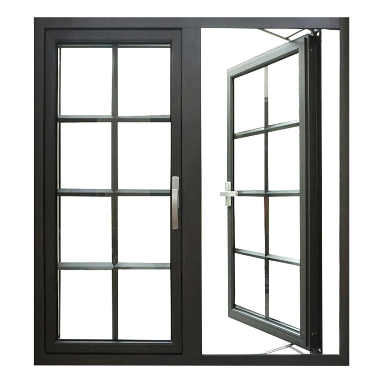 Hot Selling Stay Arms Casement Window and Door Hot Style Used Aluminum Casement Windows Modern French Casement Glass Windows