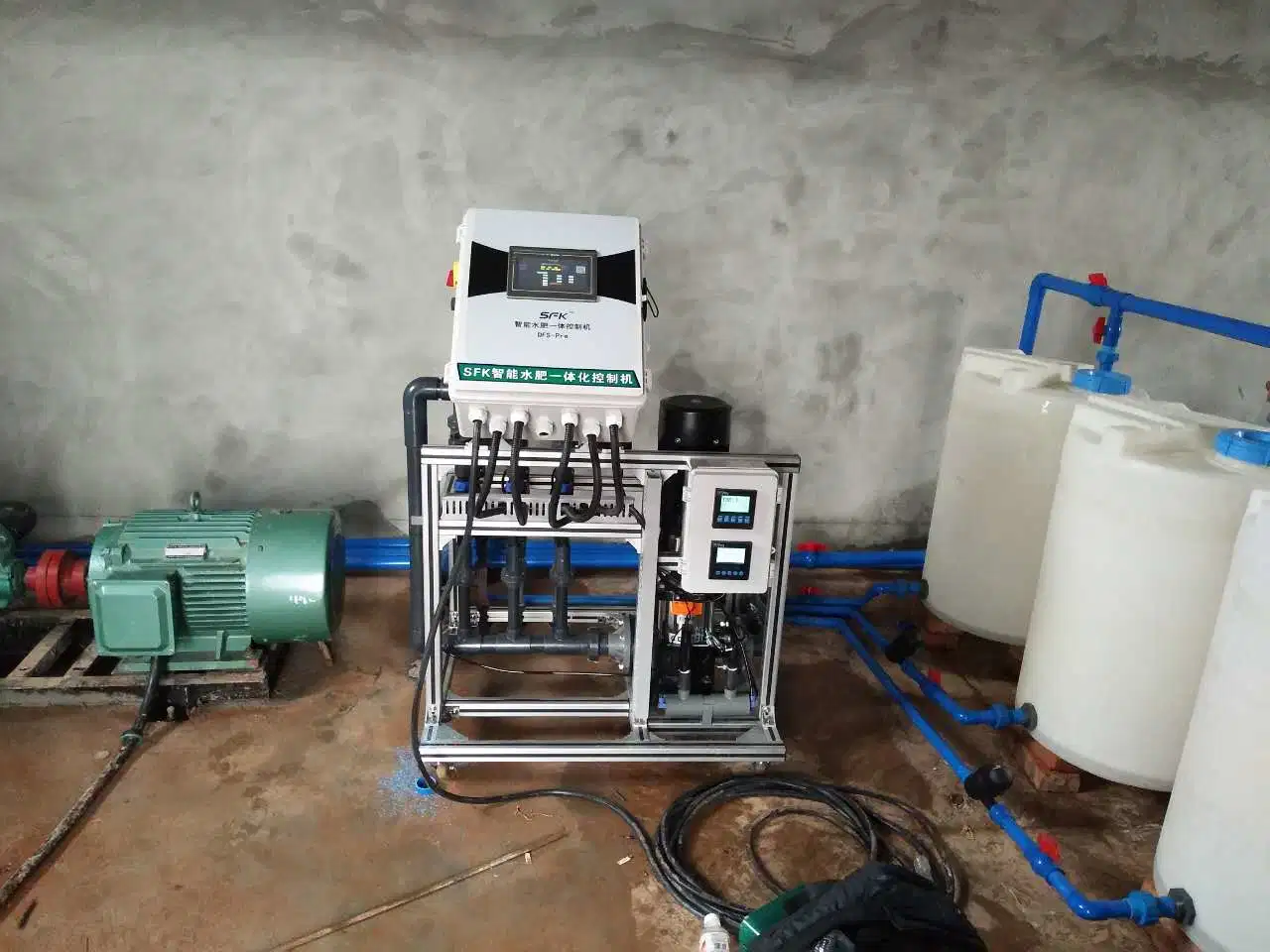 Agriculture Supplier Hydroponic Water and Fertilizer Integration Control System