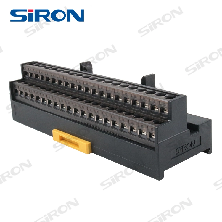 Siron Space-Saving Design 40 Pin Mil Plug Connector New Japanese General PCB Screw Terminal Block