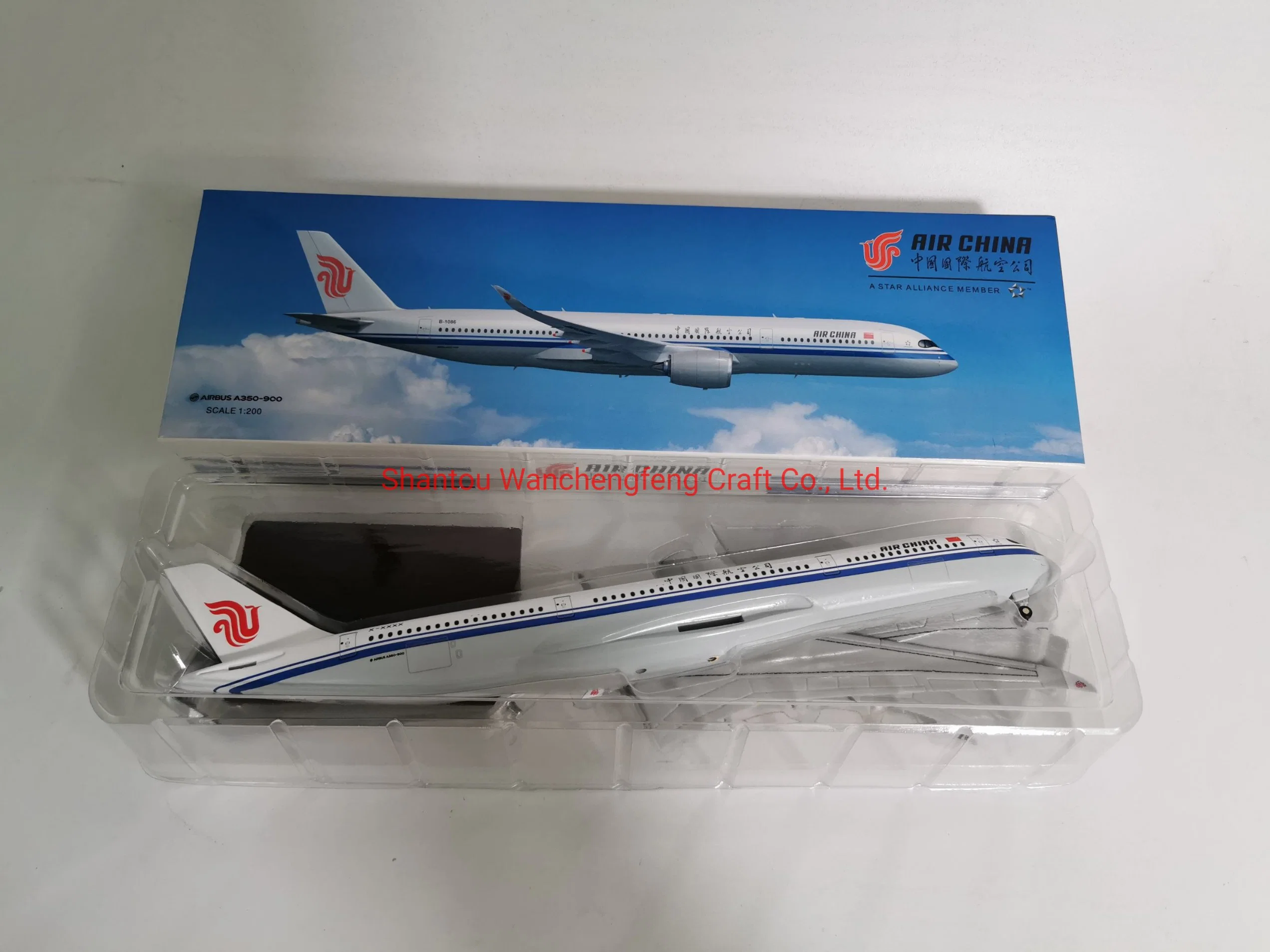 Airbus A350 Scale Plane Model Air China Airline Model