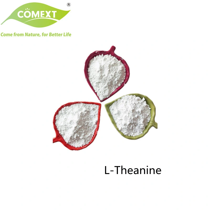 Comext Facroty Hot Selling High quality/High cost performance  Food Grade Lower Blood Pressure L-Theanine Raw Powder