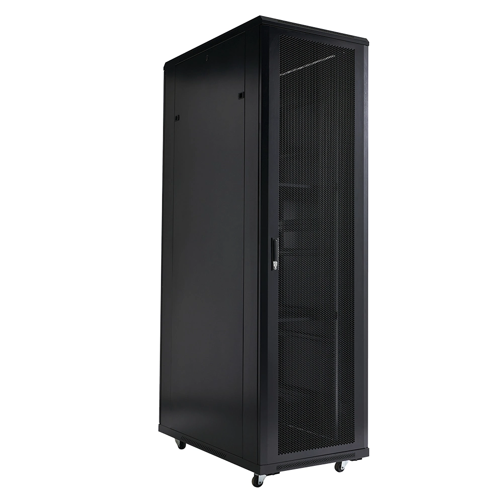 Armoire réseau pour serveur 19 pouces à entrée de données 42u