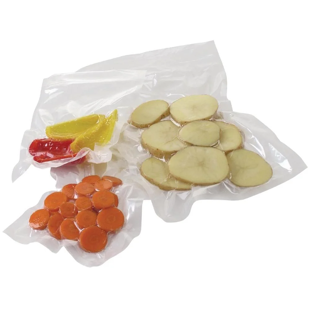 Textured Embossed Heavy Duty Plastic Commercial Grade Freezer Safe Vacuum Sealer Storage Bags for Food