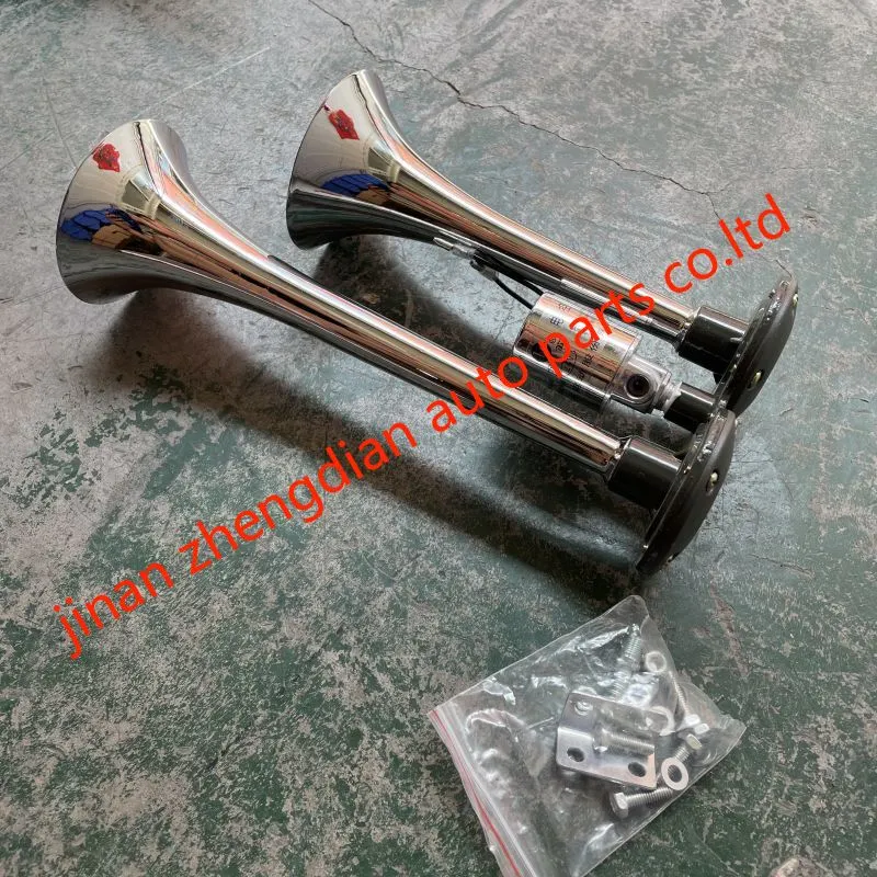 Wg9716270003 Dual Tube Gas Horn Air Horn for Sinotruk HOWO Str Strw Hohan Hoka Homan Sitrak Heavy Truck Auto Spare Parts