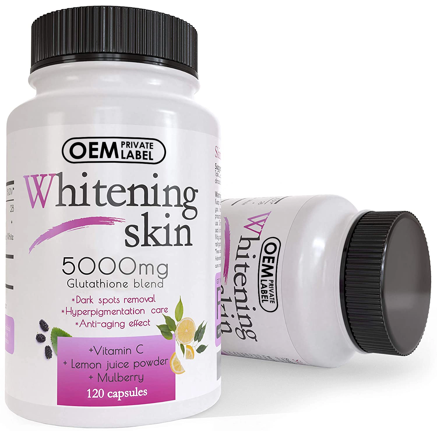 OEM Private Label Collagen Skin Supplement Supplement Brightening Whitening Skin 5000mg