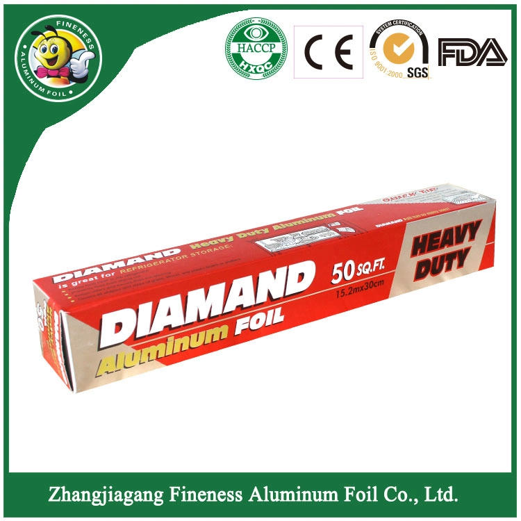 Best Selling Household Aluminum Foil Roll for Food Packaging with Low Price Aluminium Foil Small Rolls