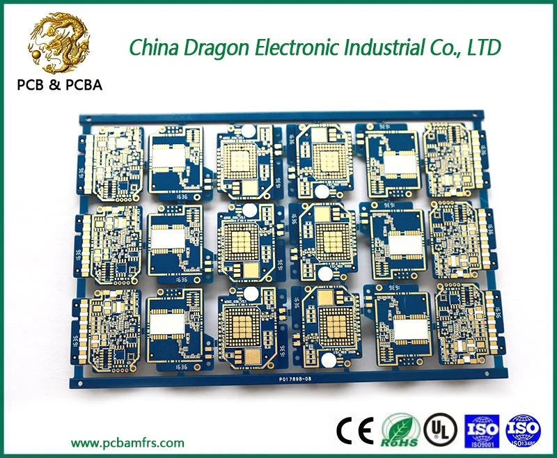 OEM/ODM Custom-Made agujero ciego, de cobre grueso PCB, sin halógenos, BGA, impedancia, la mitad del agujero, Alta Frecuencia Placa PCB