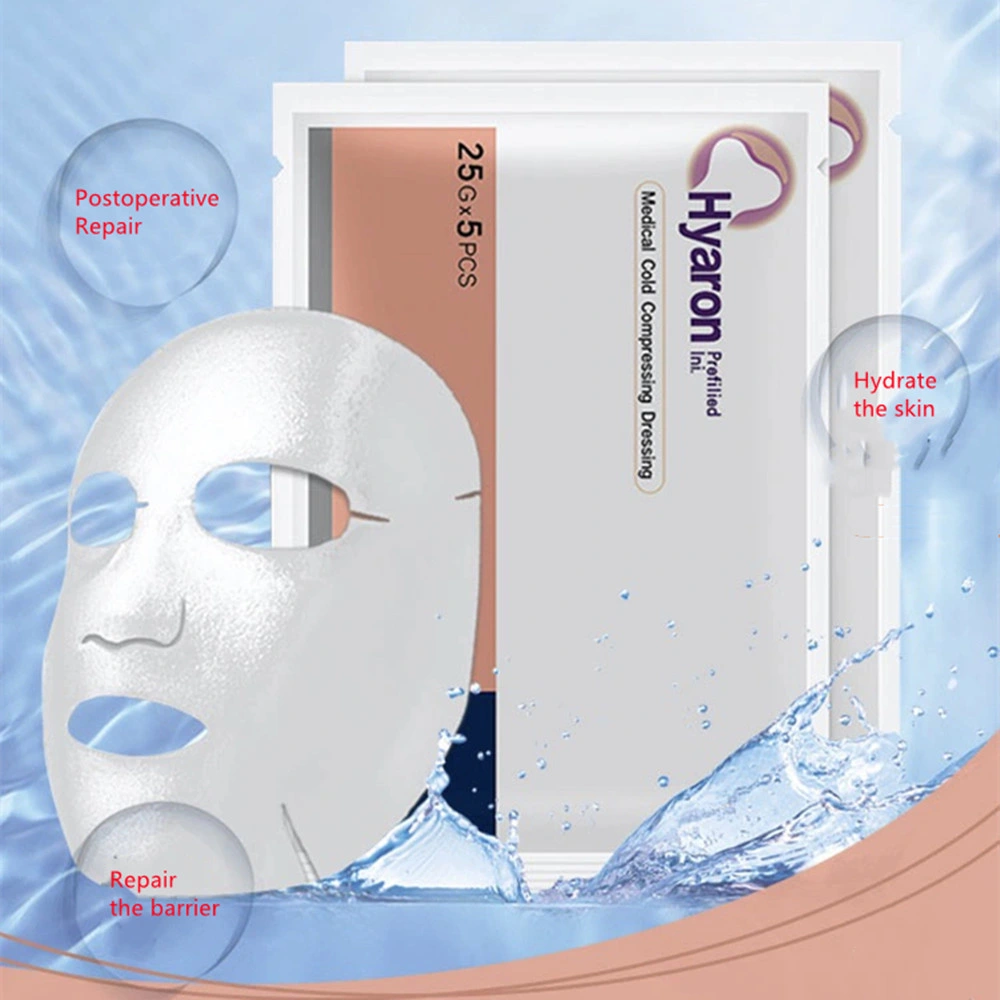 Hyaron Dongkook hydratant masque de compression à froid micro-façonnant pour le visage médical stérile Hydratation hydratante