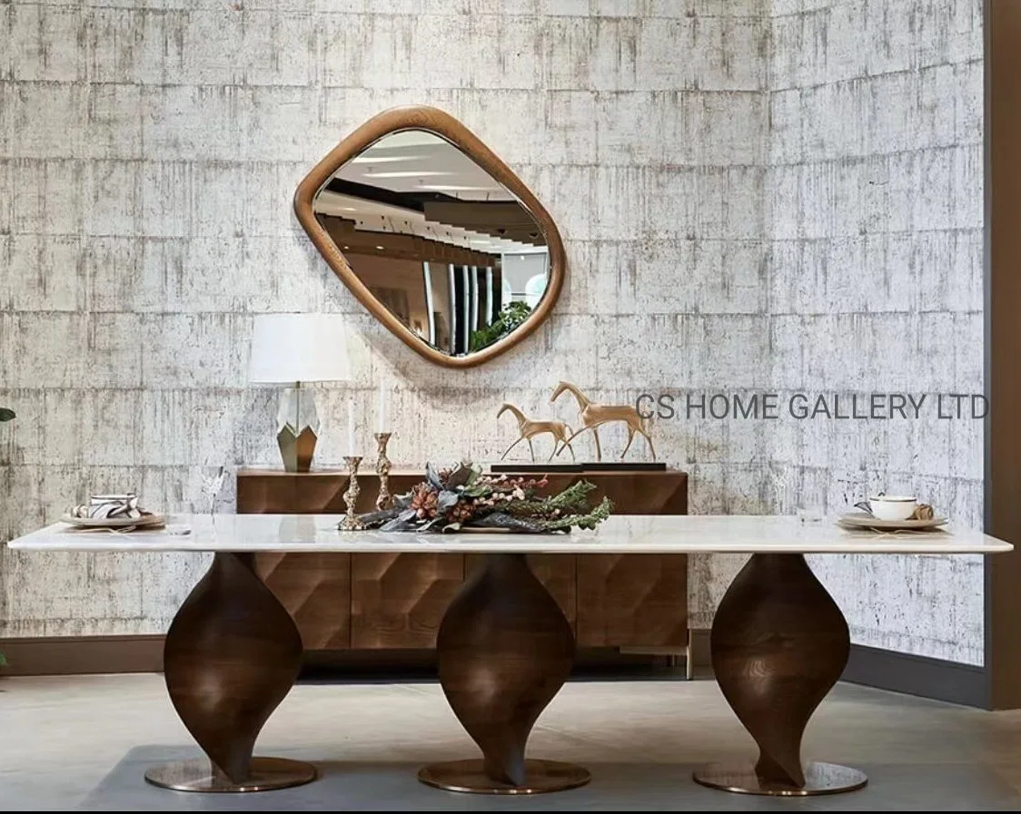 Quarto Luxury Dining Table Dining Table Modern Simple Natural Marble Mesa de jantar para mobiliário de casa