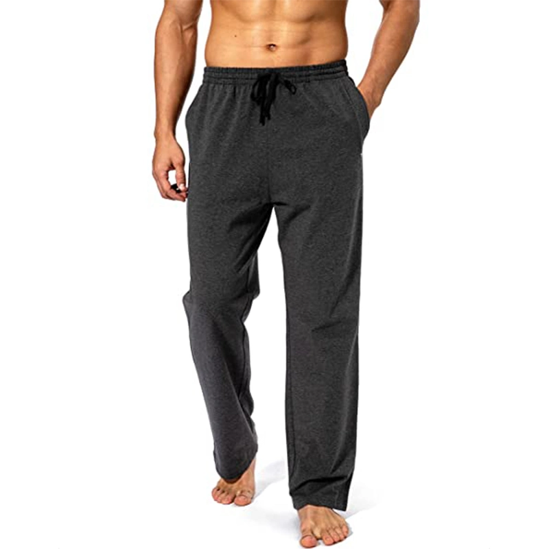 4-х Снимите эластичный полиэстер спандекс спортивные брюки для мужская