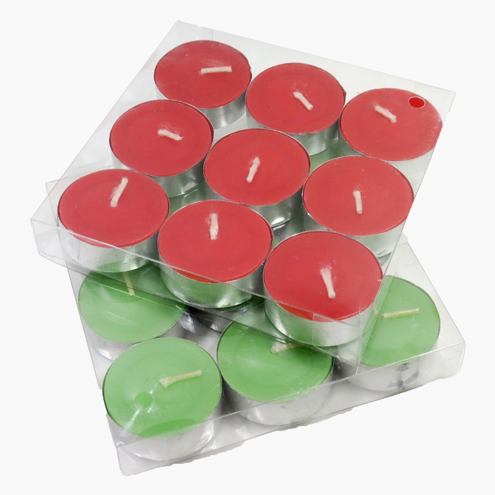 White Tealight Bougies non parfumé Feux de thé 100/pkg