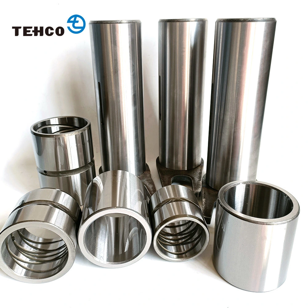 TEHCO Custom OEM Manufacturer factory of Loader Bulldozer Excavator Spare Parts Boom Lock Bucket Harden Steel Bushing and Pin