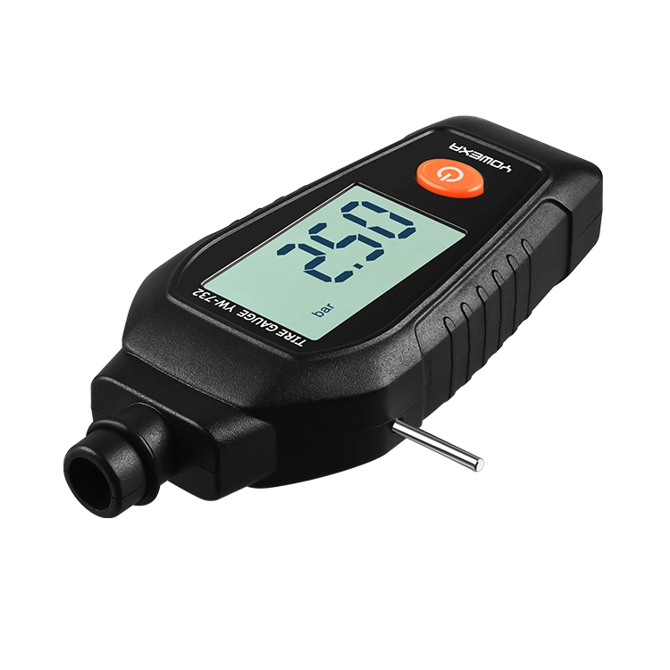 Yw-732 Digital Tread Depth Gauge Car Tire Pressure Diagnostic Tool