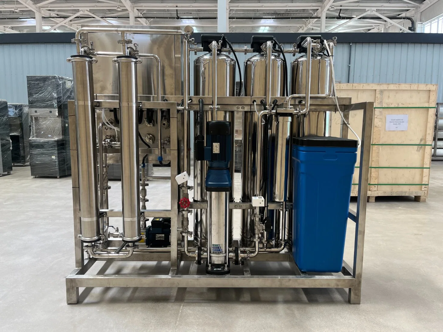 Industrial Full Stainless Steel 500 Lph Reverse Osmosis System Drinking Water Purification Plant Water Treatment Product