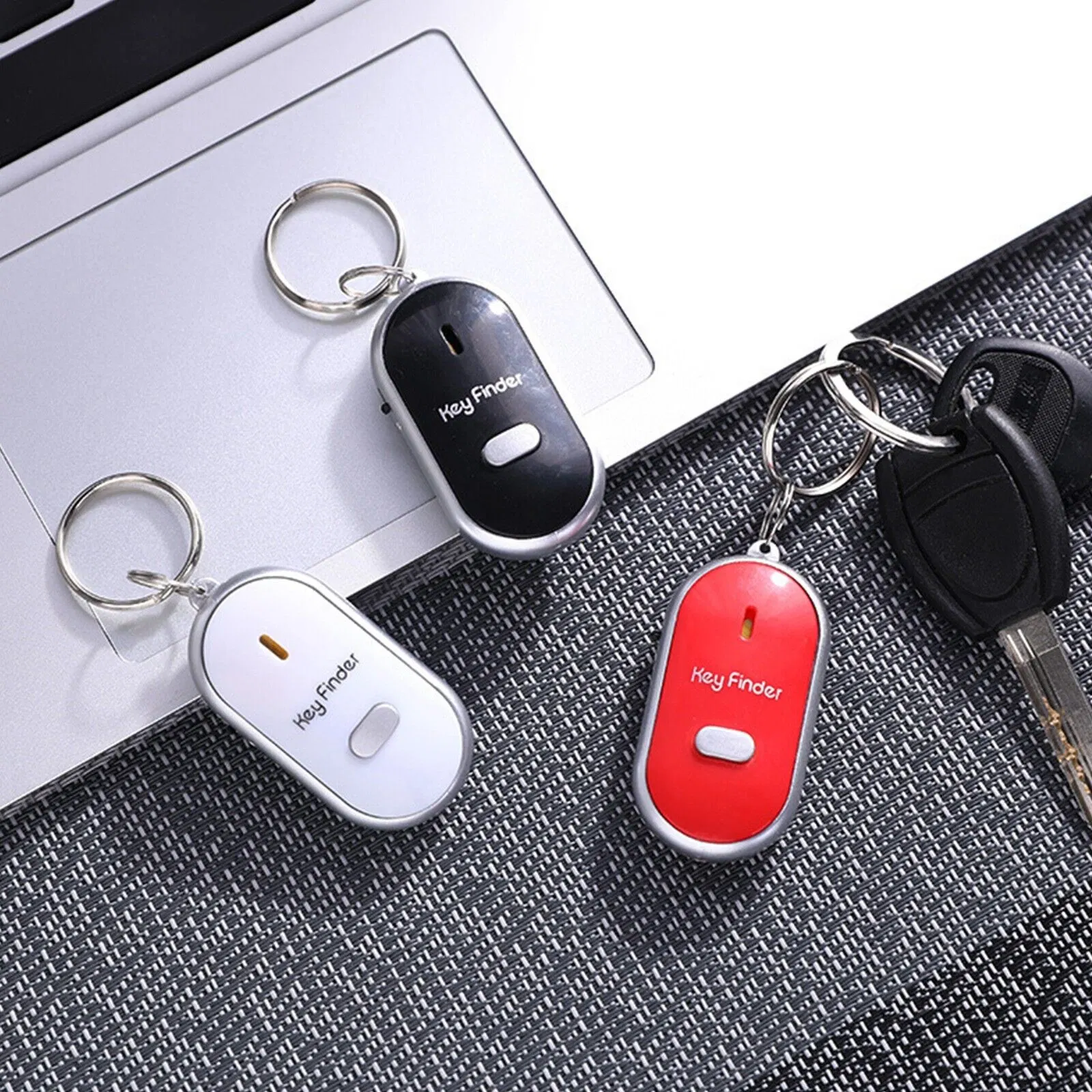 LED Electronic Portable Key Finder Promoción Regalos silbato Key Finder