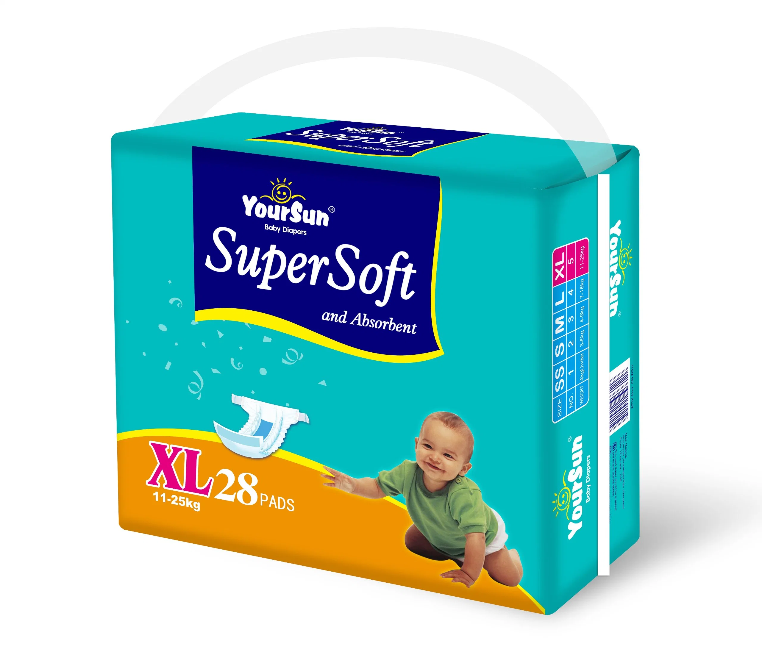 Super Soft Diaper Made in GMP Workshop