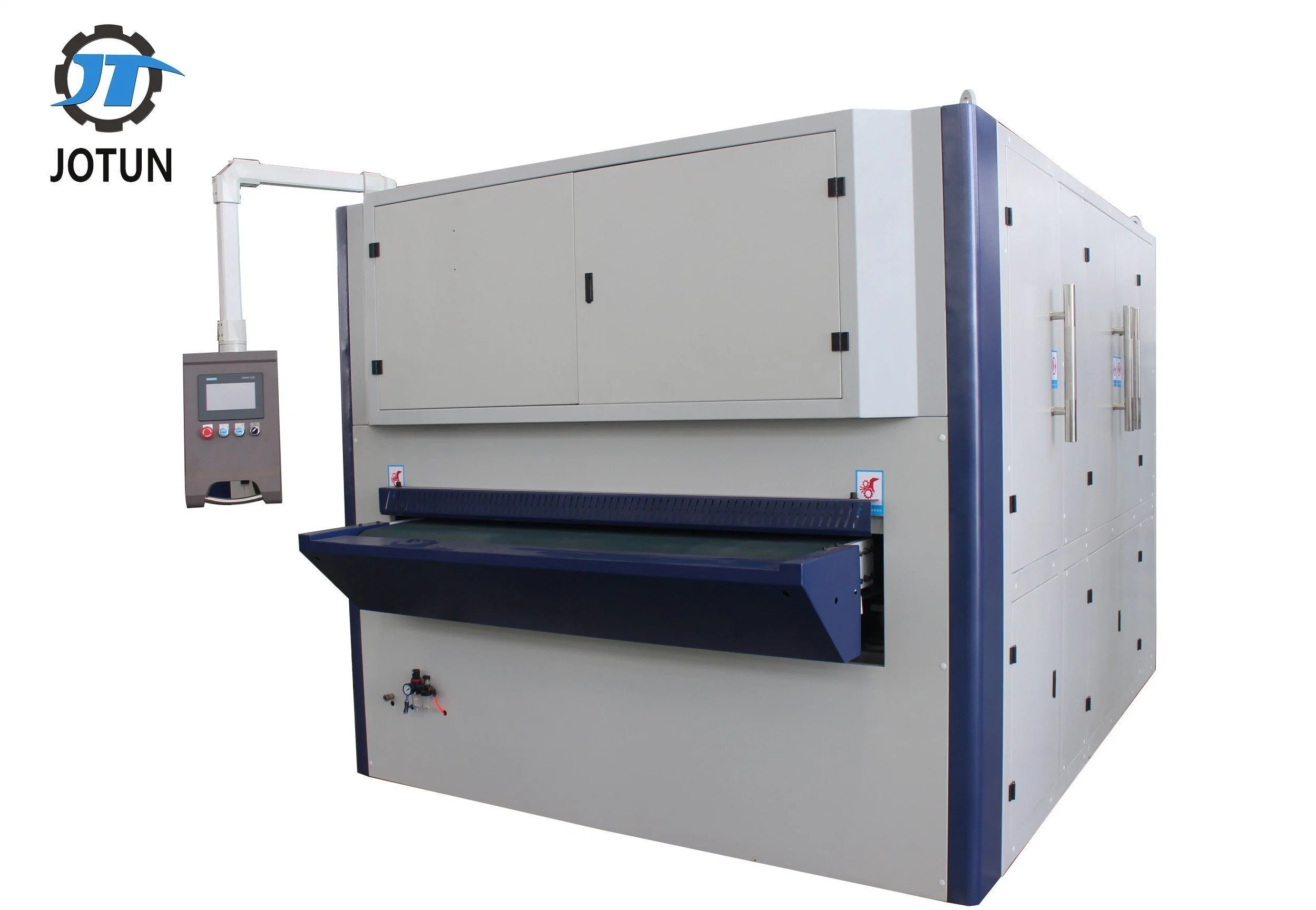 Industrial Metal Sheet Flat Hairline Deburring Machine Finish Polishing Grinding Machine