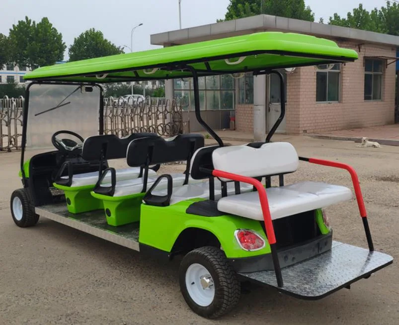 CE Approved Golf Cart Cargo Low Prices Electric Golf Car with Folded Back Seat