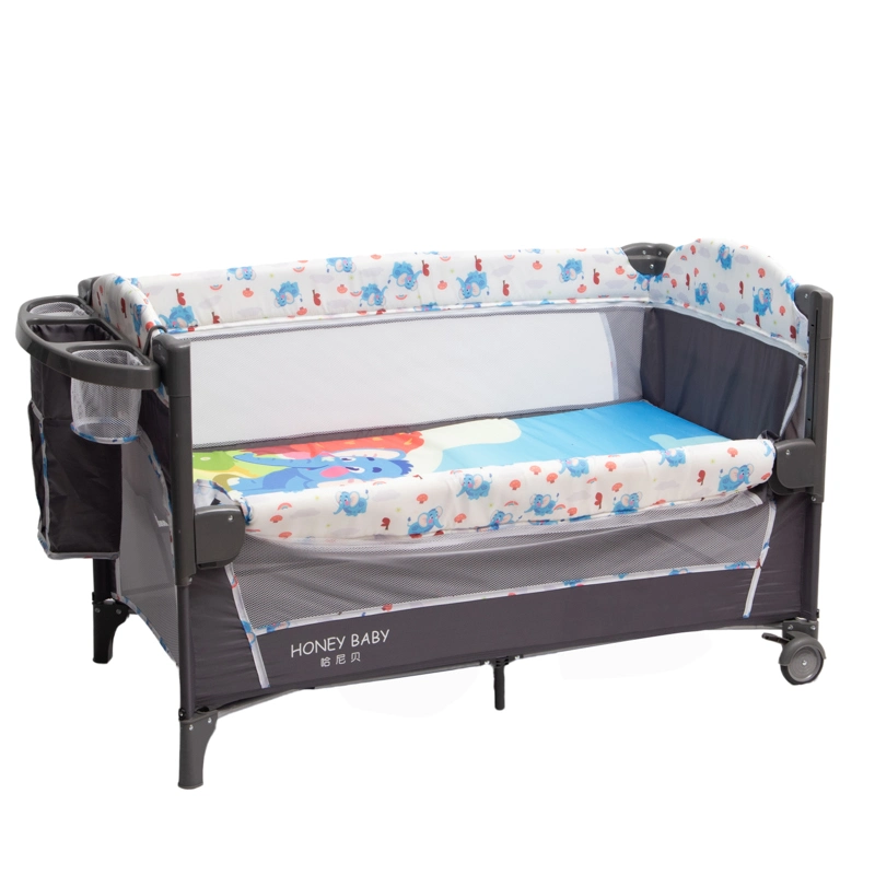 OEM ODM Folding Portable Baby Bassinet Bedside Baby Crib